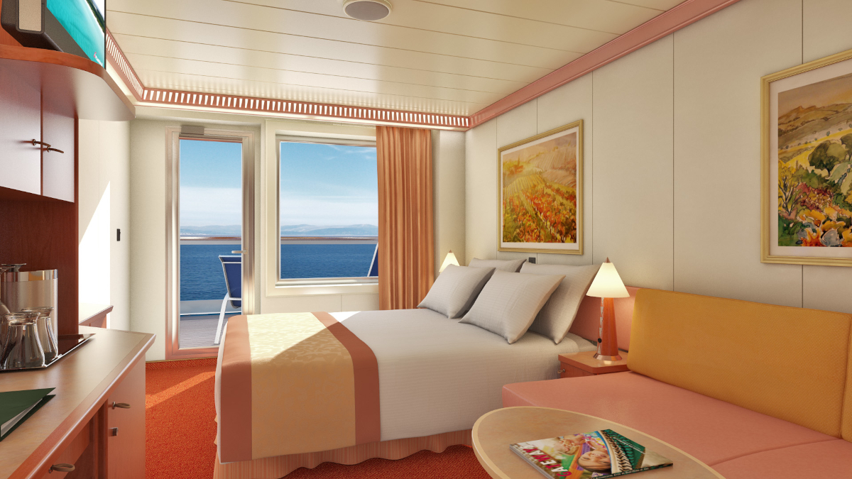 MyCruise Carnival Freedom Kahytter Balkon 8M,8N1